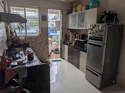 Kitchen Image of 950 Sq.ft 2 BHK Apartment / Flat for sale in  Costa Blanca, Baner Pune for Rs. 12000000