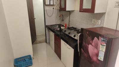 Kitchen Image of 558 Sq.ft 1 BHK Apartment / Flat for rent in Bhoomi Acres, Hiranandani Estate Thane for Rs. 23500