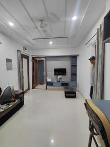 Hall Image of 650 Sq.ft 1 BHK Builder Floor for rent in Mahalakshmi Nagar Indore for Rs. 20000