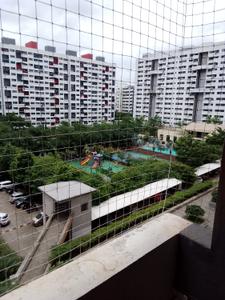 Balcony Image of 905 Sq.ft 2 BHK Apartment / Flat for rent in Kumar Pebble Park, Hadapsar Pune for Rs. 21000