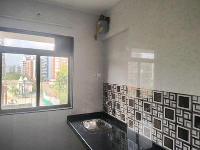Kitchen Image of 550 Sq.ft 1 BHK Apartment / Flat for rent in Puraniks Rumah Bali, Thane West Thane for Rs. 17932
