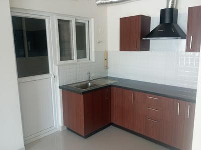 Kitchen Image of 950 Sq.ft 2 BHK Apartment / Flat for rent in Adarsh Greens, Kogilu Bengaluru for Rs. 36000