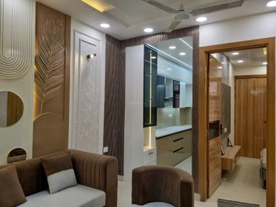 Living Room Image of 568 Sq.ft 2 BHK Apartment / Flat for rent in Dwarka Mor New Delhi for Rs. 25000