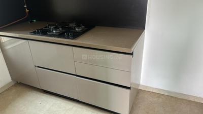 Kitchen Image of 700 Sq.ft 1 BHK Apartment / Flat for sale in Aurum Q Residences R2, Ghansoli Navi Mumbai for Rs. 13200000