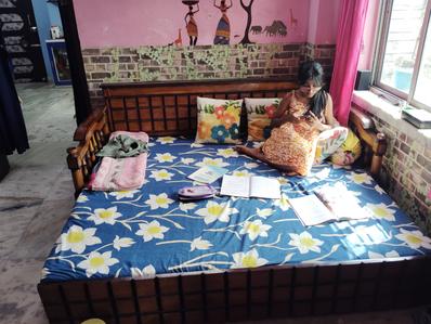 Bedroom Image of 750 Sq.ft 2 BHK Builder Floor for sale in Sarsuna Kolkata for Rs. 2500000