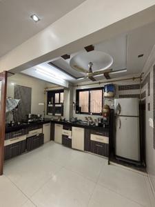 Kitchen Image of 1400 Sq.ft 3 BHK Apartment / Flat for sale in Adajan Surat for Rs. 4251000