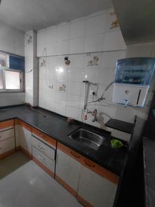 Kitchen Image of 1200 Sq.ft 2 BHK Apartment / Flat for rent in Pramukh Sahaj, Chala Vapi for Rs. 13000