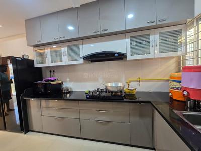 Kitchen Image of 1450 Sq.ft 3 BHK Duplex for sale in Waghodia Vadodara for Rs. 7500000