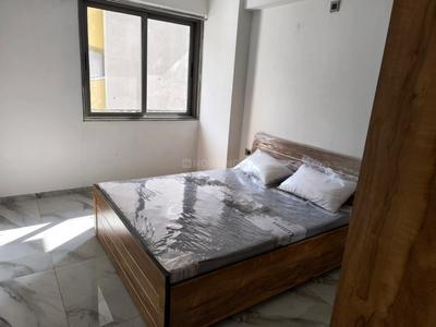 Bedroom Image of 1500 Sq.ft 2 BHK Apartment / Flat for rent in Swagat Kingsland, Sargasan Gandhinagar for Rs. 28000