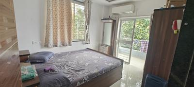 Bedroom Image of 1200 Sq.ft 2 BHK Apartment / Flat for rent in Tagore Nagar Nashik for Rs. 18000