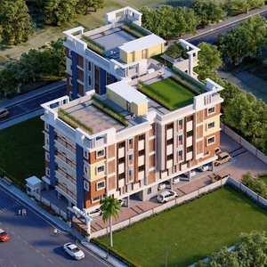 Image of 1079 Sq.ft 2 BHK Apartment / Flat for sale in Bansdroni, Kolkata for Rs. 5610800