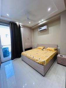 Bedroom Image of 758 Sq.ft 1 BHK Apartment / Flat for rent in Shaligram Plush, Thaltej Ahmedabad for Rs. 15000