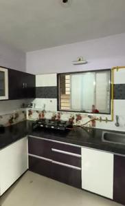 Kitchen Image of 1600 Sq.ft 3 BHK Apartment / Flat for rent in Pal Gam Surat for Rs. 26500