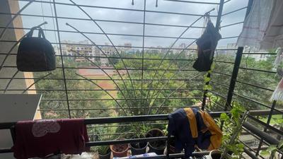 Balcony Image of 728 Sq.ft 2 BHK Apartment / Flat for sale in Chinchwad Pune for Rs. 8500000