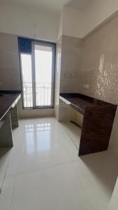 Kitchen Image of 500 Sq.ft 1 BHK Apartment / Flat for rent in Metro Paramount, Shilgaon Thane for Rs. 15500