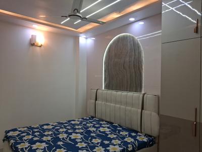 Bedroom Image of 650 Sq.ft 3 BHK Builder Floor for sale in Dwarka Mor New Delhi for Rs. 4600000