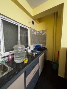 Kitchen Image of 400 Sq.ft 1 RK Apartment / Flat for rent in Madhapur Hyderabad for Rs. 22000