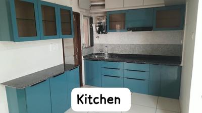 Kitchen Image of 850 Sq.ft 2 BHK Apartment / Flat for rent in Tarsali Vadodara for Rs. 15000