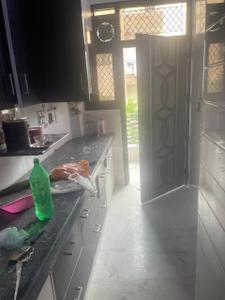 Kitchen Image of 455 Sq.ft 1 BHK Independent House for rent in Paschim Vihar New Delhi for Rs. 16400