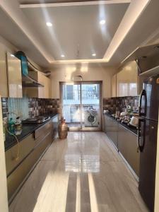 Kitchen Image of 2100 Sq.ft 3 BHK Builder Floor for rent in HUDA Plot Sector 38, Sector 38 Gurgaon for Rs. 60000