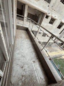 Balcony Image of 1190 Sq.ft 3 BHK Apartment / Flat for sale in North Dum Dum Bediapara Kolkata for Rs. 4760000