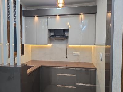 Kitchen Image of 950 Sq.ft 2 BHK Builder Floor for sale in Indirapuram Ghaziabad for Rs. 5800000