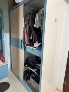 Bedroom Image of 450 Sq.ft 1 RK Studio for rent in Upper Kharadi Pune for Rs. 27000