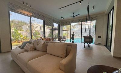 Hall Image of 4697 Sq.ft 4.5 BHK Villa for sale in Express Interiors Inner Circle Phase 2, Saral Alibag for Rs. 120000000