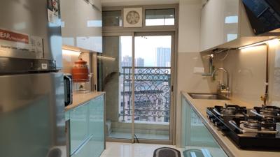 Kitchen Image of 865 Sq.ft 2 BHK Apartment / Flat for sale in Kasarvadavali Thane for Rs. 15200000