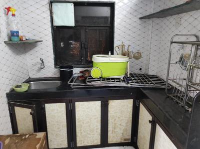 Kitchen Image of 270 Sq.ft 1 RK Independent House for sale in Borivali West Mumbai for Rs. 3500000