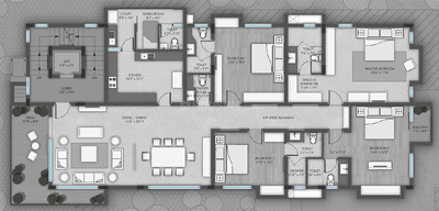 Image of 4000 Sq.ft 4 BHK Builder Floor for rent in Kotturpuram, Chennai for Rs. 350000