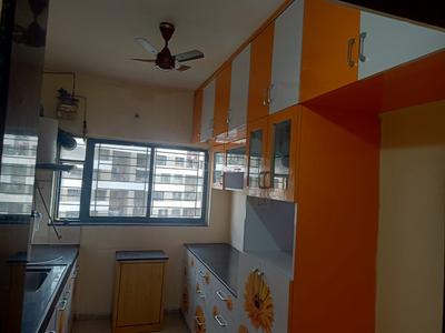 Kitchen Image of 1400 Sq.ft 3 BHK Apartment / Flat for rent in Kalpataru Estate Building 8, Pimple Gurav Pune for Rs. 35000