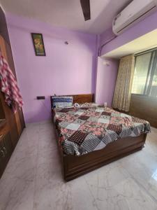 Bedroom Image of 650 Sq.ft 1 BHK Apartment / Flat for rent in Airoli Plaza, Airoli Navi Mumbai for Rs. 35000