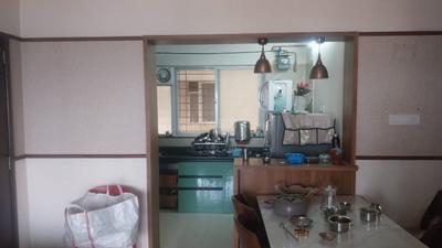 Kitchen Image of 800 Sq.ft 3 BHK Apartment / Flat for sale in Sun Legacy Reverside, Moshi Pune for Rs. 7300000
