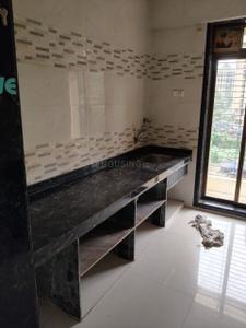 Kitchen Image of 555 Sq.ft 1 BHK Apartment / Flat for rent in Shree Jadhav Gadh, Kalyan West Kalyan for Rs. 14000