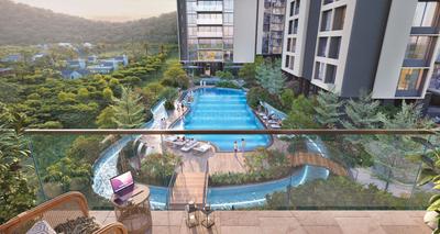 Balcony Image of 5200 Sq.ft 5 BHK Apartment / Flat for sale in ANP Privado, Baner Pune for Rs. 127700000