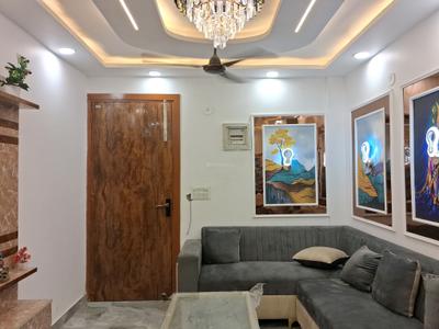 Living Room Image of 650 Sq.ft 2 BHK Builder Floor for rent in Dwarka Mor New Delhi for Rs. 25000