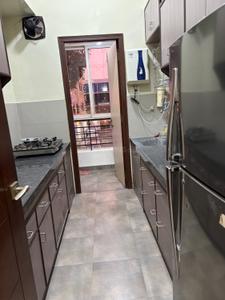 Kitchen Image of 2180 Sq.ft 3 BHK Apartment / Flat for rent in Ballygunge Kolkata for Rs. 107000
