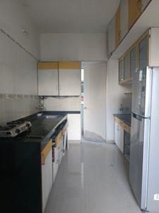 Kitchen Image of 950 Sq.ft 2 BHK Apartment / Flat for rent in Magarpatta Iris, Magarpatta City Pune for Rs. 34000