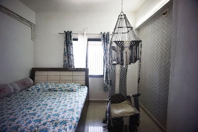 Bedroom Image of 810 Sq.ft 2 BHK Apartment / Flat for sale in Bodakdev Ahmedabad for Rs. 5800000