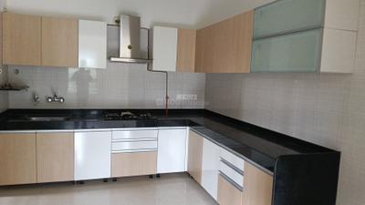 Kitchen Image of 2100 Sq.ft 3 BHK Apartment / Flat for sale in Nyati Epitome, Mohammed Wadi Pune for Rs. 14500000
