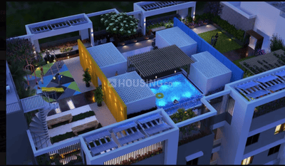 Image of 1017 Sq.ft 2 BHK Apartment / Flat for sale in Swaraaj Height, Punawale, Pune for Rs. 5100000