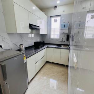 Kitchen Image of 1000 Sq.ft 1 BHK Apartment / Flat for rent in Sector 46 Gurgaon for Rs. 38000