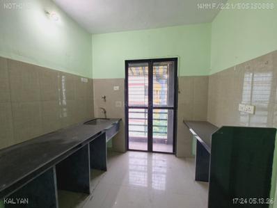 Kitchen Image of 650 Sq.ft 1 BHK Apartment / Flat for sale in Sai Satyam Residency Apartments, Kalyan West Kalyan for Rs. 4000000