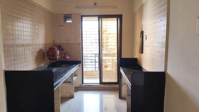 Kitchen Image of 1600 Sq.ft 3 BHK Apartment / Flat for rent in Tirupati Dhara, Kamothe Navi Mumbai for Rs. 38000