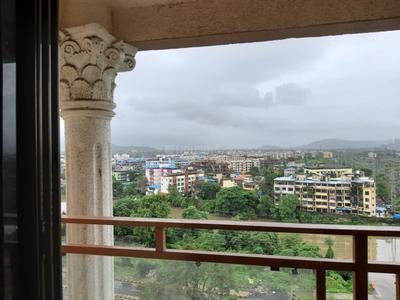 Balcony Image of 1150 Sq.ft 2 BHK Apartment / Flat for rent in Neelkanth Auris, Panvel Navi Mumbai for Rs. 36000