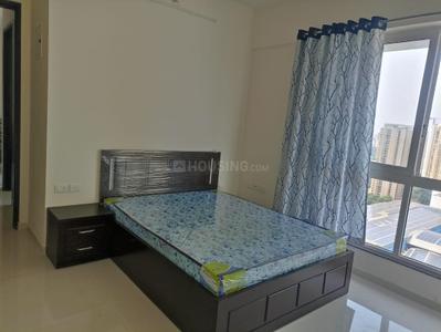 Bedroom Image of 985 Sq.ft 3 BHK Apartment / Flat for rent in Sheth Zuri, Thane West Thane for Rs. 55000