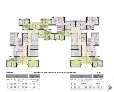 Image of 840 Sq.ft 2 BHK Apartment / Flat for sale in Puraniks Magnificent Bali, Thane West, Thane for Rs. 6800000