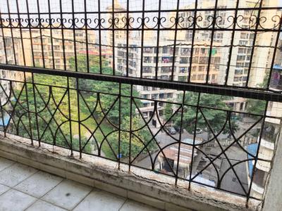 Balcony Image of 650 Sq.ft 1 BHK Apartment / Flat for rent in Pride Paradise Apartment, Kamothe Navi Mumbai for Rs. 20000