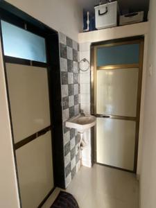 Kitchen Image of 667 Sq.ft 1 BHK Apartment / Flat for sale in Rameshwar Park Daffodil B, Diva Thane for Rs. 3590000